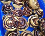Muffin formában sült kakaós csiga recept fázis 6 fotója