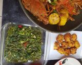 Foto langkah ke 5 dari resep Kepiting Mix Seafood Saus Rempah.