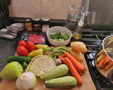 Foto del paso 1 de la receta: Picadillo en caldillo