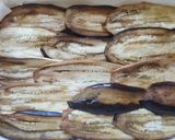 A picture of step 4 of Amazing aubergine and halloumi pie.