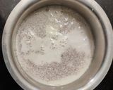 A picture of step 2 of Ragi dosa.
