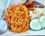 A picture of step 1 of Vegetable jollof rice.