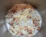 Káposztás csülök recept fázis 3 fotója