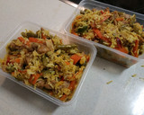 Foto del paso 5 de la receta: Arroz basmati con pavo y verduritas al curry xpress
