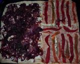 Foto del paso 9 de la receta: Pizza de Morrón Asado y Fugazzeta