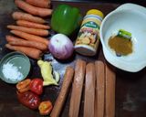 A picture of step 1 of Veggies Sauce.