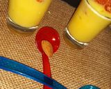 A picture of step 5 of Carrot Custard Shots.