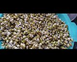 A picture of step 1 of Moong dal chilla.
