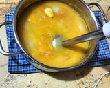 Foto del paso 5 de la receta: Crema de calabaza y zanahoria con rulo de cabra