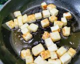 A picture of step 1 of Paneer Masala.