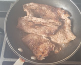 Foto del paso 1 de la receta: Bistec al sartén.