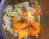 Foto del paso 4 de la receta Crema de calabaza y lenteja