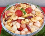 A picture of step 4 of Fruit Chaat 🍏🍋🍌🍓.