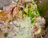 A picture of step 1 of Quick and Easy Open-Faced Shumai.