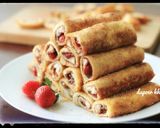 Foto langkah ke 13 dari resep Strawberry chocolate french toast roll ups.