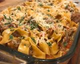 Foto del paso 12 de la receta: Fetuccini de morrón con estofado de vacío y salchichita parrillera
