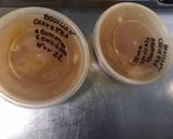 Une image de l'étape 6 de Fondue de céleri branche au bouillon de crevettes et laitue de mer.
