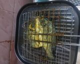 Foto langkah ke 3 dari resep Ikan Mas Bakar Aroma Kacang dengan Minyak Wijen.