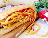 عکس مرحله 3 از دستور ساندویچ ماکارونی 🌯🍝
