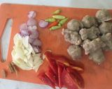 Foto langkah ke 3 dari resep Sup Telur Asam Pedas (Makanan Rumahan).