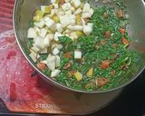 A picture of step 3 of Nashpati Methi Subji.