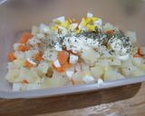 Foto del paso 5 de la receta: Ensalada rusa para principiantes