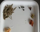 A picture of step 1 of Lemon grass masala tea.