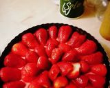 Foto del paso 7 de la receta: Torta de yogurt de frutilla