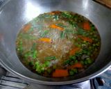 A picture of step 3 of Vegan Pasta Soup.