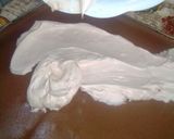 صورة لخطوة 5 من وصفة كيكة الطبقات بالكريمة ولا اروع 👍🍰🍰👍