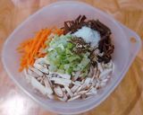 Hình bước làm 1 của món CHẢ lạnh chay