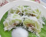 รูปขั้นตอนการทำที่ 4 ของ ข้าวต้มจิ้ม (ข้าวต้มหัวหงอก)