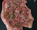 A picture of step 2 of Stuffed Chicken Thighs.