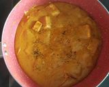 A picture of step 7 of Shahi Paneer.