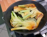A picture of step 7 of Braised Fennel with Maple Syrup and Lemon.