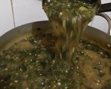 A picture of step 4 of Okro Moringa soup.