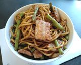 豆角燜麵的食譜步驟6照片