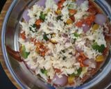 A picture of step 12 of Homemade pizza no oven no yeast.