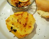 A picture of step 8 of Gluten Free & Vegan Mashed Potato Stuffed Bell Peppers.