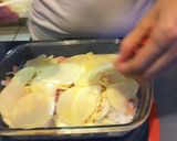 Foto del paso 3 de la receta: Pastel de patatas con jamón y queso
