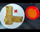 A picture of step 5 of Protein Chilla.