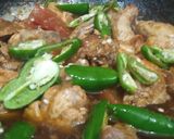 A picture of step 3 of Chicken karahi.