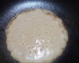 A picture of step 3 of Banana pancake (eggless).