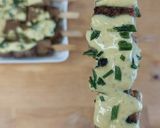 Une image de l'étape 5 de 🌿Brochette de Seitan (ou tofu) sauce Satay.