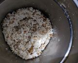 A picture of step 1 of Bread Veggie Manchurian.