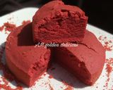 A picture of step 8 of Red velvet cake (RVC).
