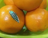 A picture of step 1 of Orange juice.
