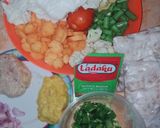 Foto langkah ke 1 dari resep Sayur sop + tempe goreng sambal goreng kecap rumahan.