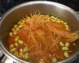 Foto del paso 12 de la receta Tallarines con alcachofas y huevos
