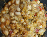 Foto del paso 2 de la receta: Berenjenas rellenas de pisto con garbanzos